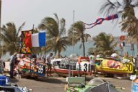 La 3ème édition de la Bouvet Guyane : J-5 à Dakar. Le dimanche 29 janvier 2012. 
